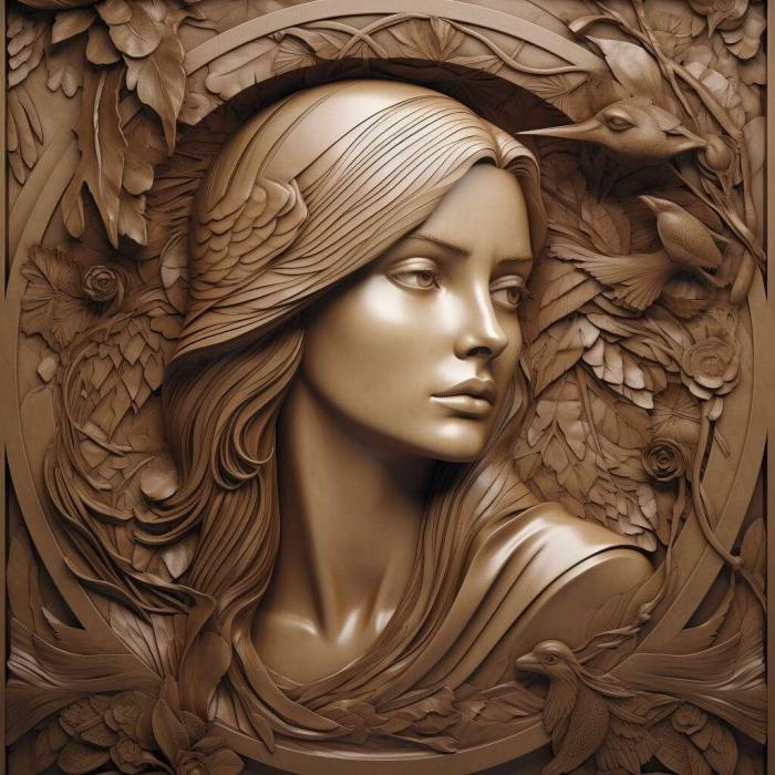 نموذج ثلاثي الأبعاد لآلة CNC 3D Art 